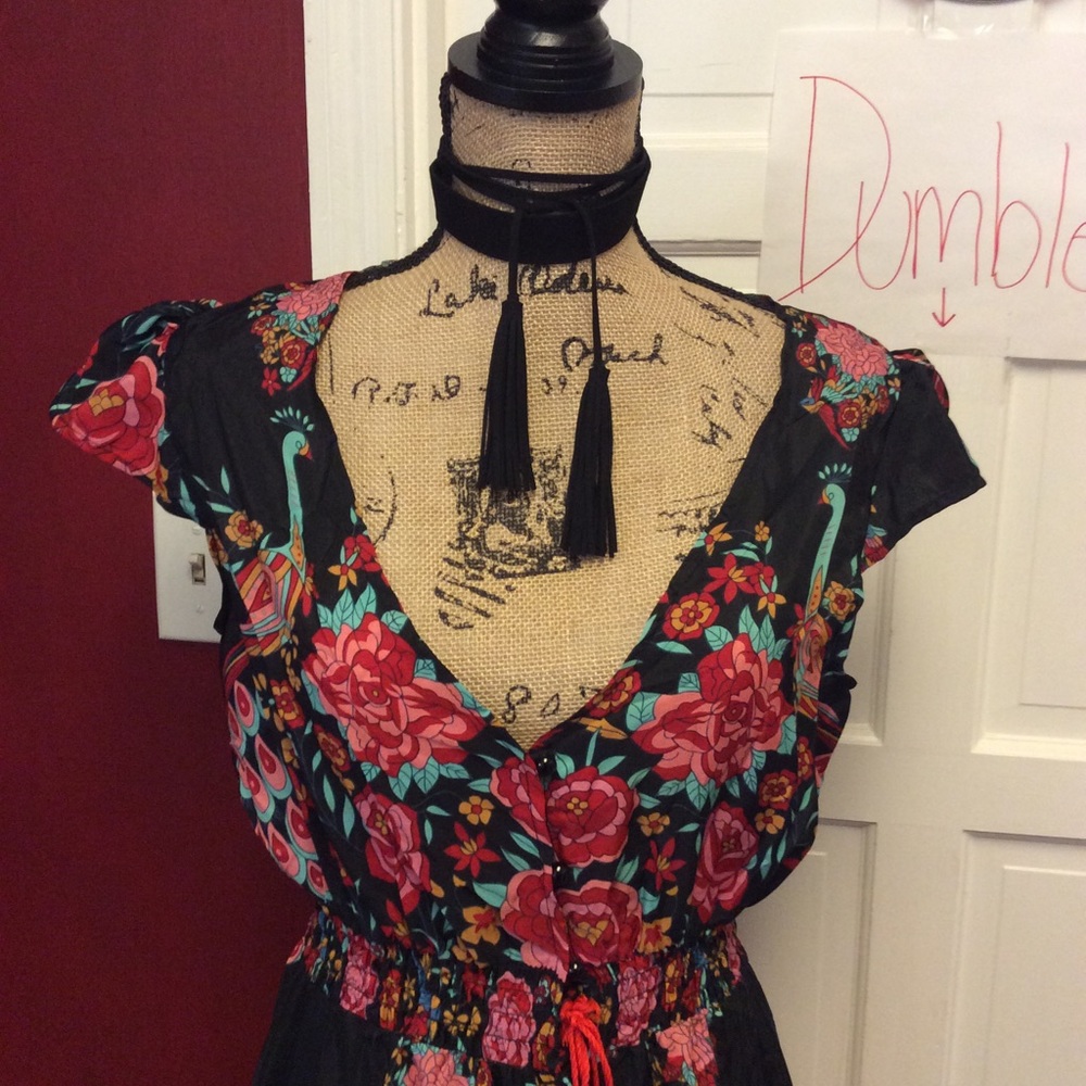 🦉🍁just in🦉🍁hi low print dress - Picture 4 of 8
